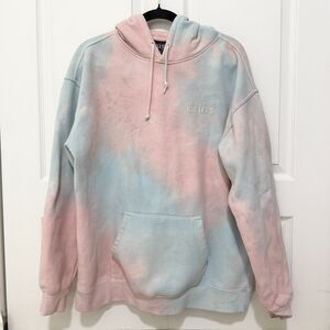 Sisters Pastel Rainbow Sherbet Tie Dye Hoodie James Charles YouTube Extra Large